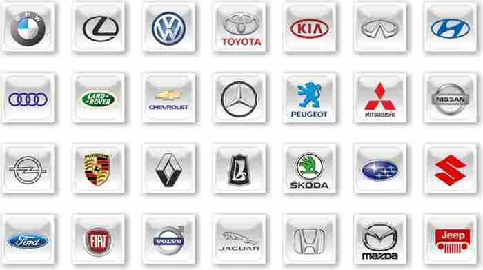 логотипы машин